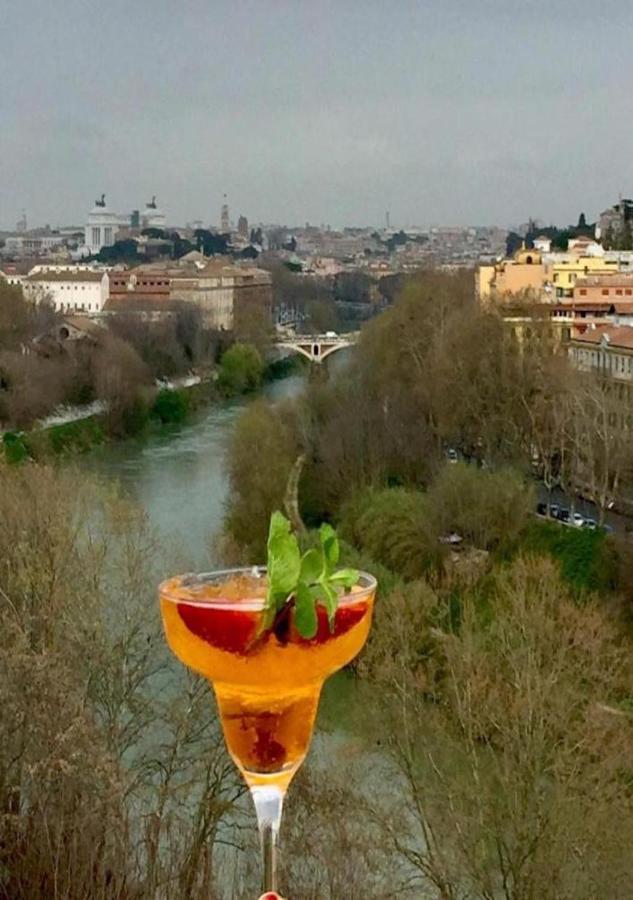 Terrace With Tiber View - Trastevere Apartamento *