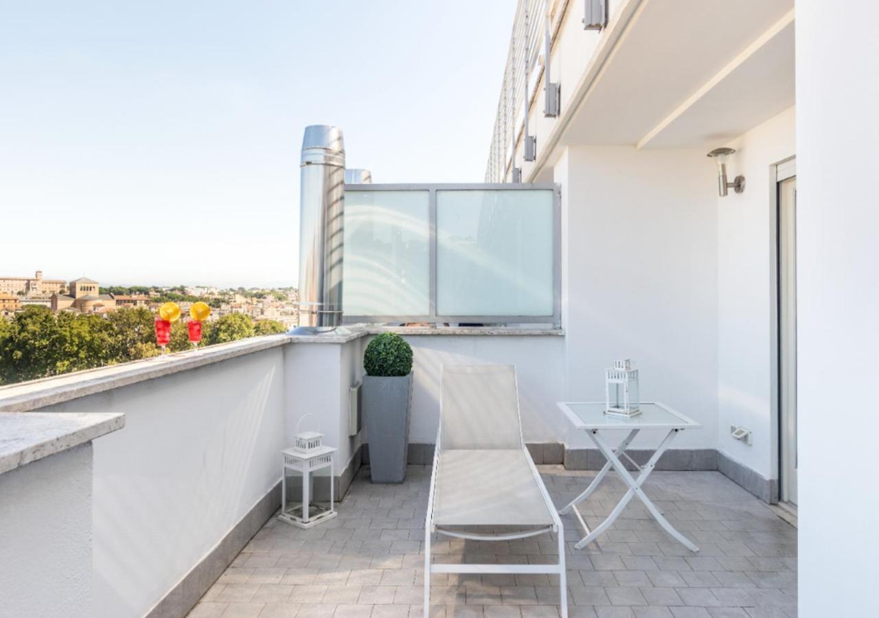 Terrace With Tiber View - Trastevere Apartamento *